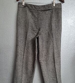 Dana Buchanan Wool/Silk Blend Straight Pants  Size 10P